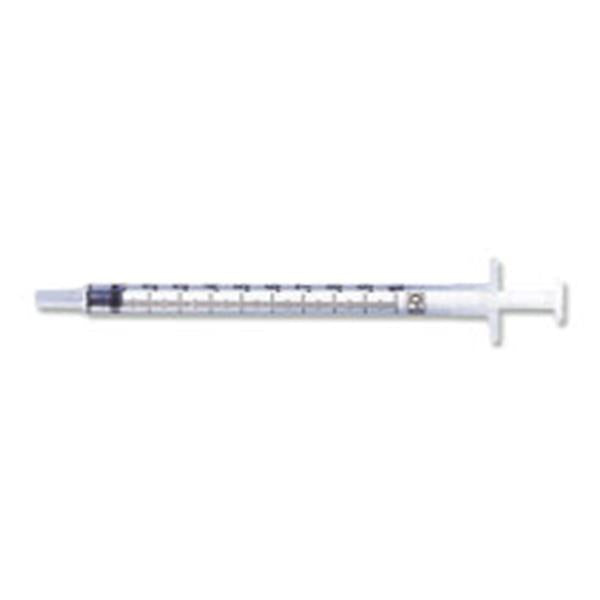 Syringe 1cc Slip Tip TB 200/Bx, 8 BX/CA